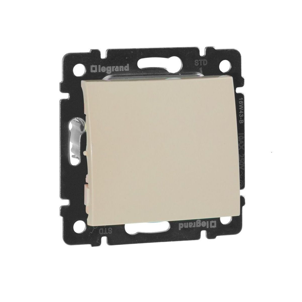 Legrand выключатель 4306 с рамкой 2 с/к