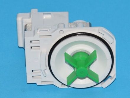 Насос сливной для стиральной машины Gorenje - 3 защ., назад миниклеммы под фишку