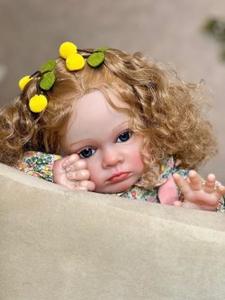 Кукла Реборн мягконабивная 60см в пакете (FA-533)