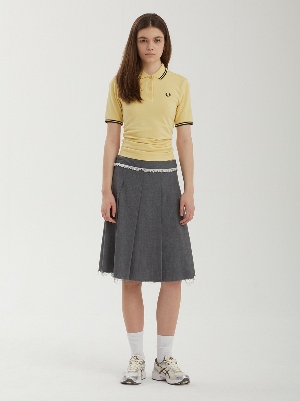 Юбка Lace Pleats Midi