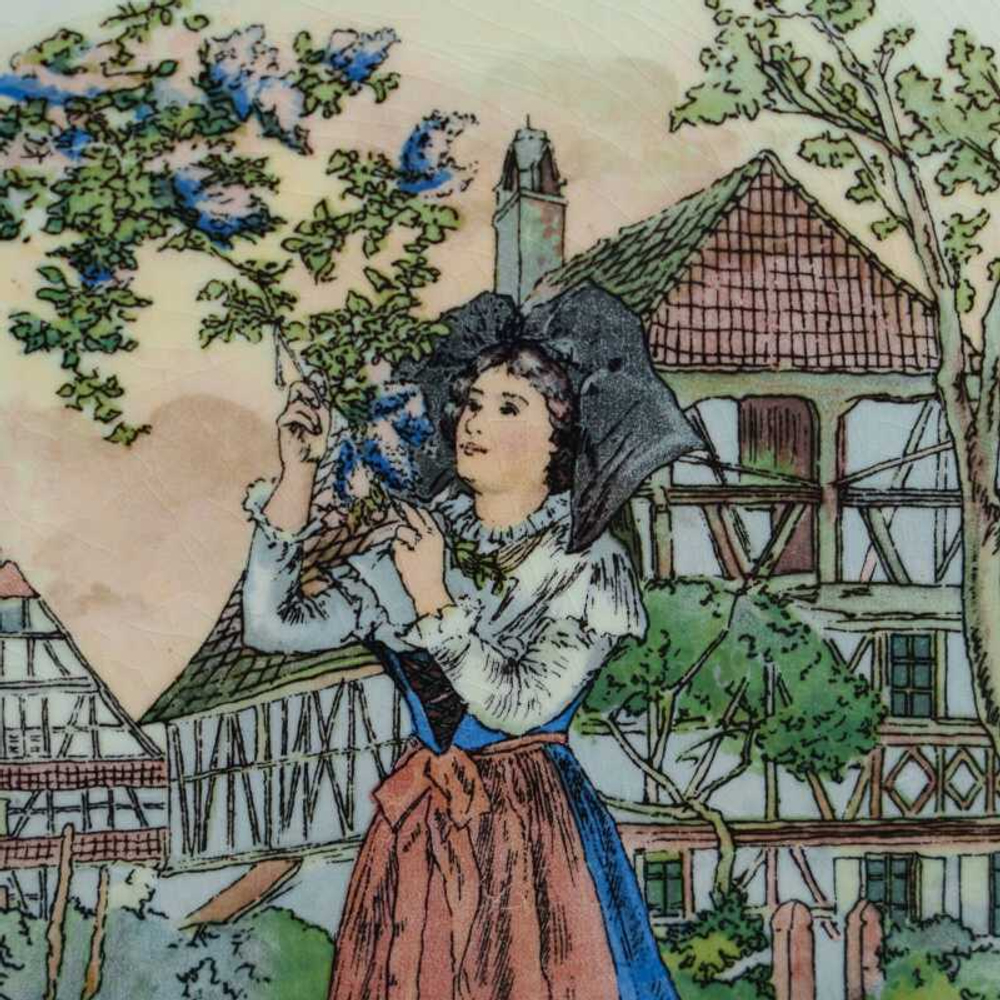 Круглое блюдо из серии «OBERNAI»