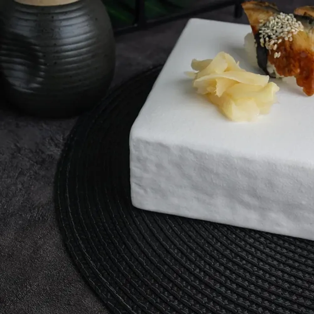 Блюдо квадратное 16*16 см h5,4 см White Matt Panasia P.L. Proff Cuisine [2]