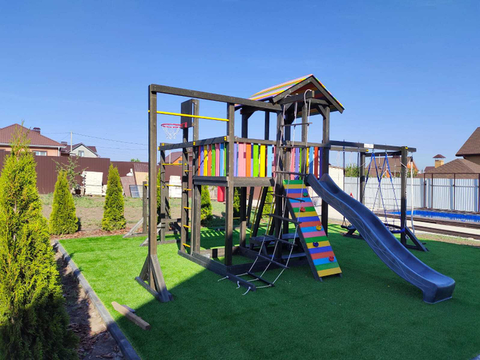 Детская площадка Савушка 2 (BLACK EDITION)