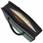 Папка на молнии с ручками BRAUBERG А4, 1 отделение, пластик, 80 мм, "Ominous spider", 273371