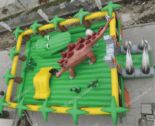 Надувной батут "Динолэнд"