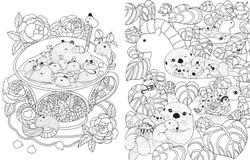 A Million Baby Animals. Coloring Book
