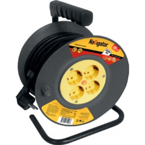 Удлинитель Navigator 71 513 NPE- R-04-50-E-3*1.5катушка4 гн.с/з