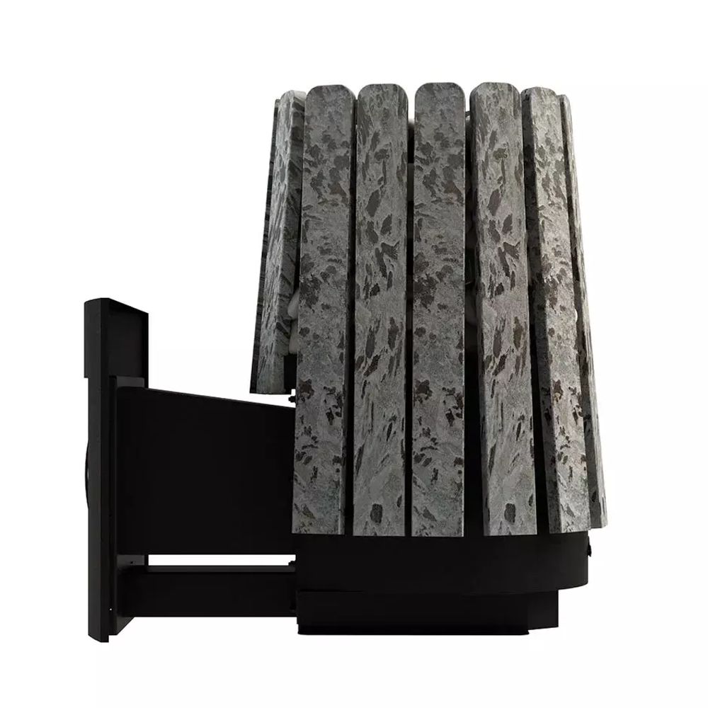 Дровяная банная печь Grill'D Cometa Vega 350 Window Max Stone (Серпентинит)