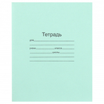 Тетрадь, 24 листа, линия, Маяк Канц, Зеленая
