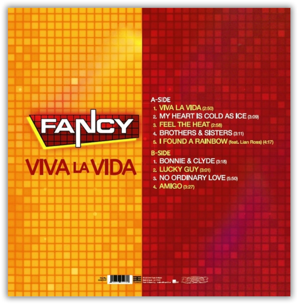 LP: Fancy — «Viva La Vida» (2024) [Limited Red Vinyl]