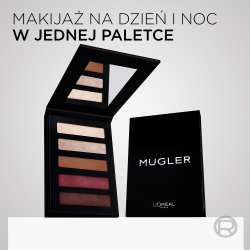 L’Oreal Paris x Mugler - Палетка теней для век: палетка теней для век оттенок Nude, 8 g