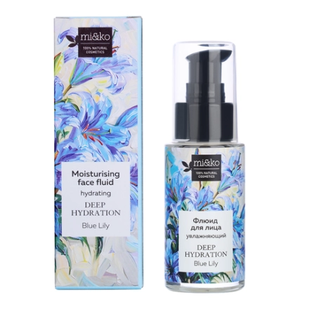 Флюид увлажняющий для лица / Deep Hydration Blue Lily 30 мл