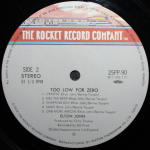Elton John / Too Low For Zero (LP)