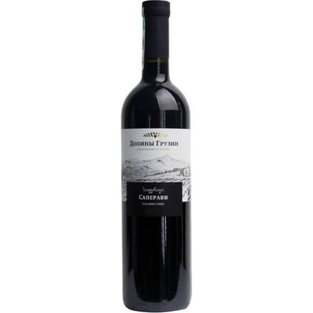 Вино Georgian Valleys Saperavi красное сухое 0.75 л