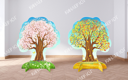 Декорация "Дерево (Осень/Весна)" арт. М301-2