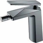 Смеситель для биде Boheme Venturo 376-SGM сталь глянец