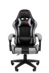 Офисное кресло Chairman CH29 экокожа, черно-серый