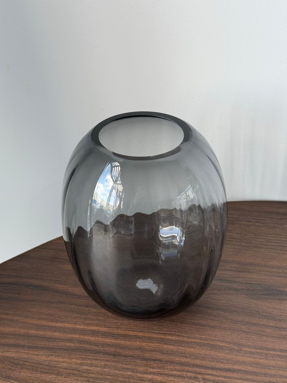 Ваза "Ellipse" Серая