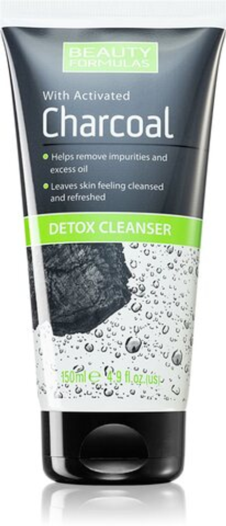 Beauty Formulas Charcoal - очищающий гель с углем для жирной и проблемной кожи /   150  ml  / GTIN 5012251012256