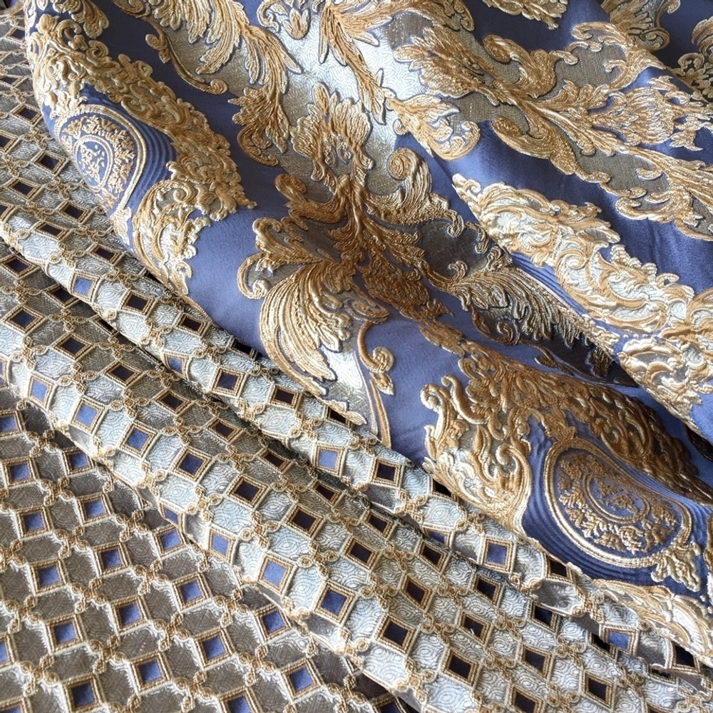Жаккард Monalisa royal blue (Монализа роял блю)