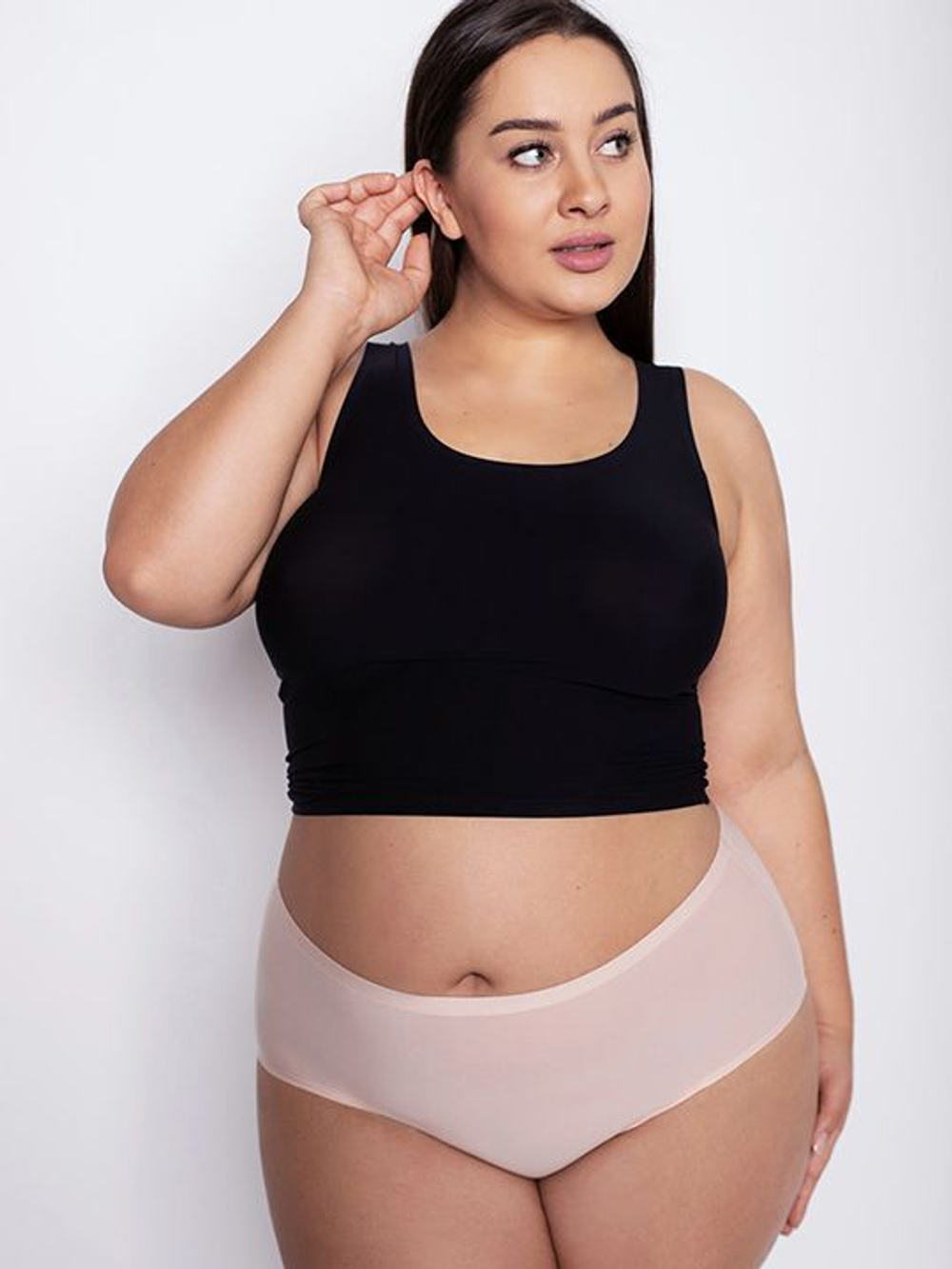 Трусики-слипы Flexi-One Maxi Plus Size (Размер: XL-4XL) (Цвет: черный)