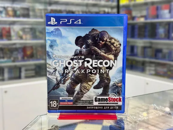 PS4 Tom Clancy’s Ghost Recon: Breakpoint (Б/У, Полностью на русском языке, CUSA-16001)