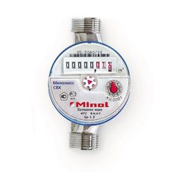 Счетчик Minol Minomess 1/2" х/в Q1,5 80мм 16422