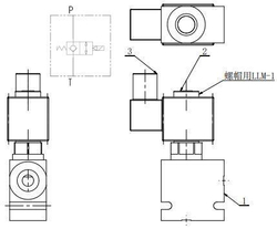 SV10-22A-4G-N-24DG клапан электромагнитный SAE10, G 1/2, 70 л/мин