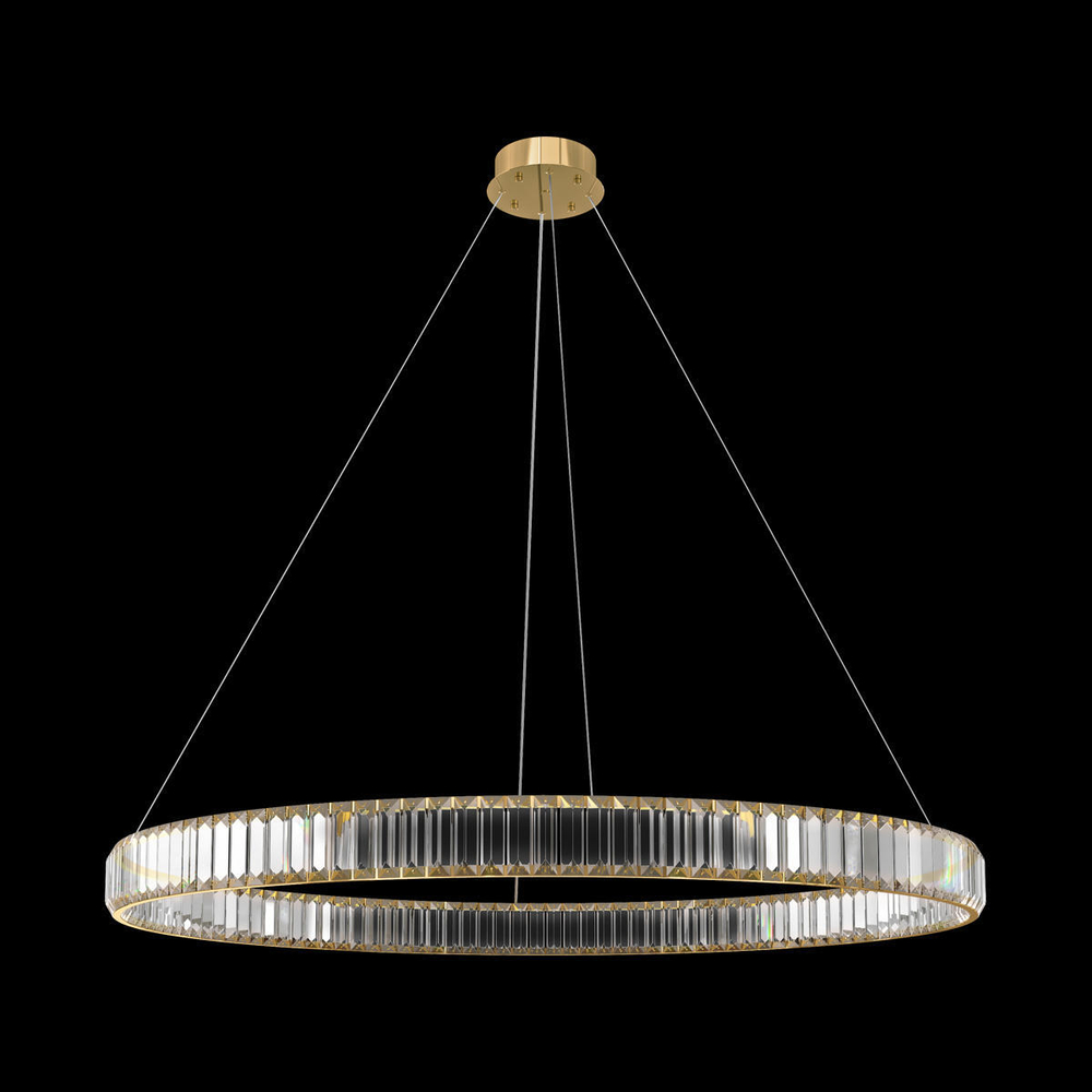 10135/1000 Gold Подвесной светильник LOFT IT Crystal ring