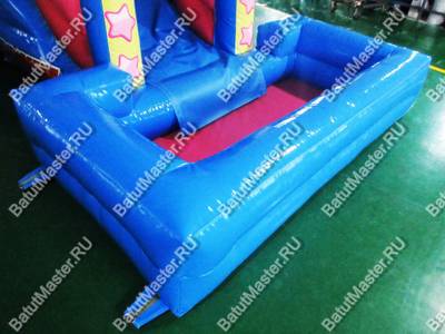 Детский надувной батут "Цирковой слоник"