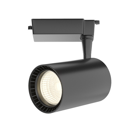 Трековый однофазный светодиодный светильник Maytoni Unity Vuoro TR003-1-15W3K-W-B