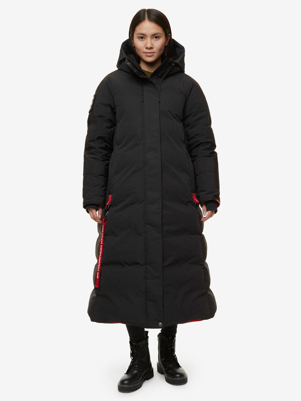 Пуховое женское пальто BASK YANA V2 черный