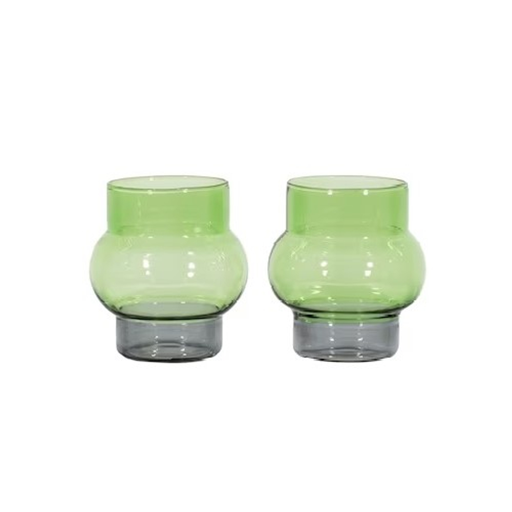 Стакан Bump Short Green set of 2