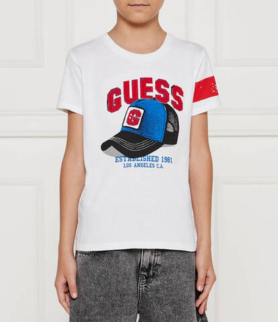 Футболка Guess - белый(N4YI04 K8HM4)