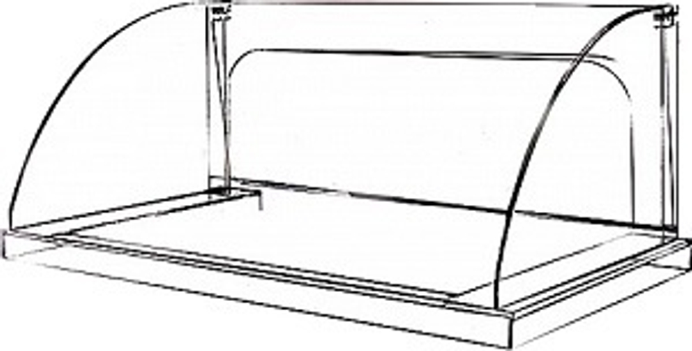 ЭКРАН ДЛЯ ГРИЛЯ HURAKAN HKN-GW5M-GC