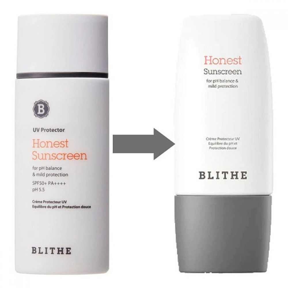 Солнцезащитный крем балансирующий Blithe Honest Sunscreen SPF 50+ PA ++++ 50 мл