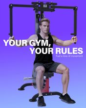 Тренажер сведение/разведение рук, верхняя тяга DFC D2042A