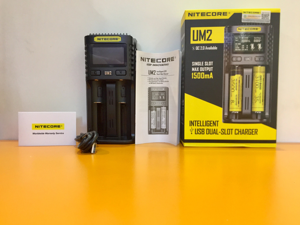 Зарядное устройство Nitecore UM2 Quick Charger на 2 слота