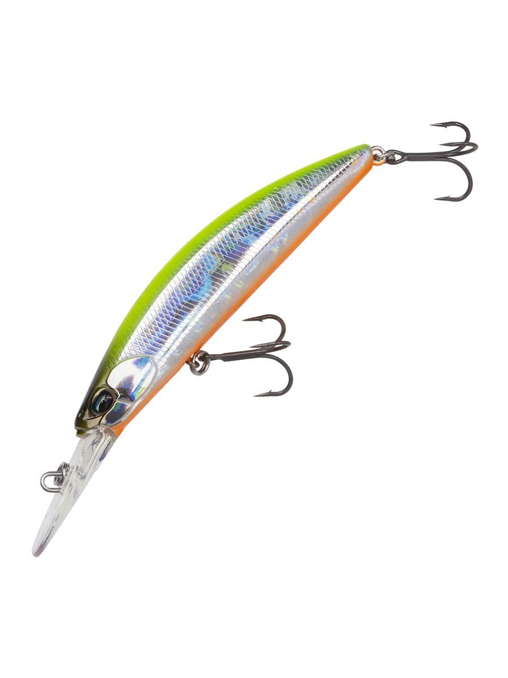 Воблер DUO Deep Feat 90D, ACC0565 Pearl Chart Candy, 90 мм, 12 г, плавающий, минноу