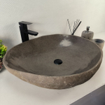 Раковина из речного камня RS-65406 66*54*16 0863