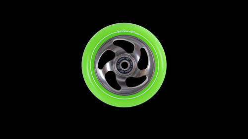 Колесо для самоката X-Treme 100*24мм Curved, зеленый