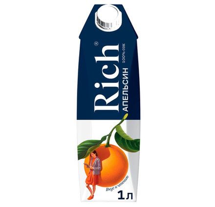 Rich Апельсиновый сок 1 л.
