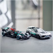 Конструктор LEGO Speed Champions 76909 Mercedes-AMG F1 W12 E Performance и Mercedes-AMG Project One