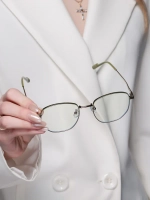 Очки для компьютера имиджевые защитные прозрачные нулевки