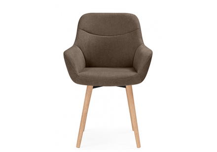 Стул деревянный Woodville Флюид 360 коричневый (glory 08), светлое дерево