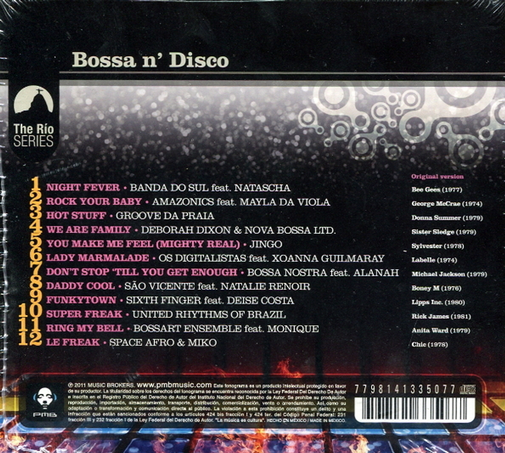 Сборник / Bossa N' Disco: The Electro-Bossa Songbook Of The Disco Era (CD)