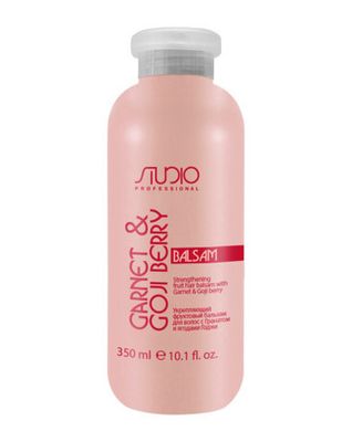 Kapous Studio Professional Garnet & Goji Berry Бальзам для волос, укрепляющий, с Гранатом и ягодами 350 мл