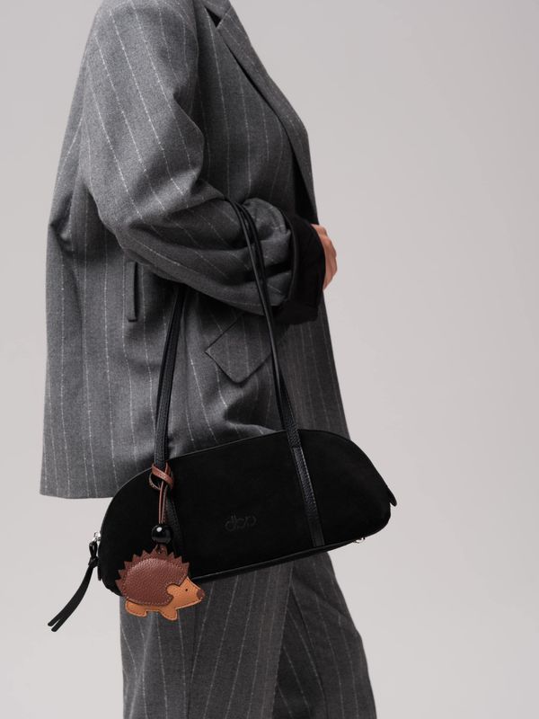 Женская замшевая сумка DBR 31225 черный