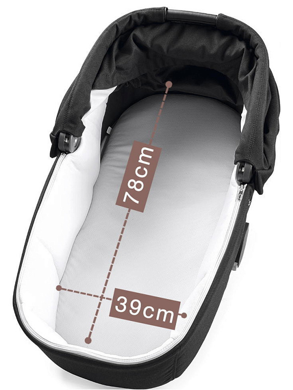 Коляска Peg Perego Veloce TC New Belvedere 2 в 1 True Black