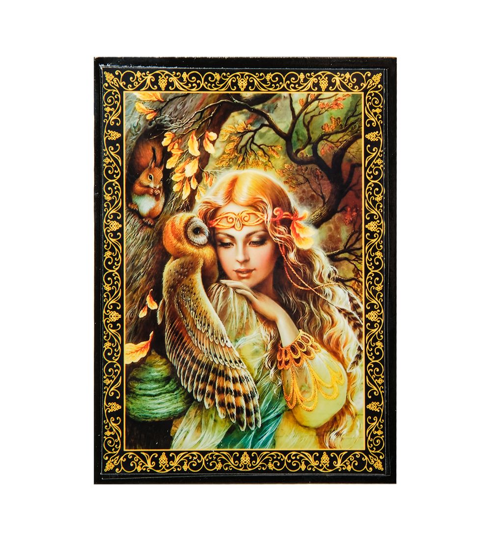 ШК-11/ 3-P Шкатулка в технике декупаж (10х14х4)